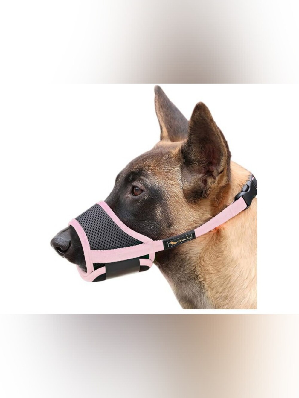 HEELE Dog 🐶 Soft Muzzle Pink 🩷 Size XL